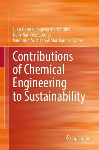 Contributions of Chemical Engineering to Sustainability cover
