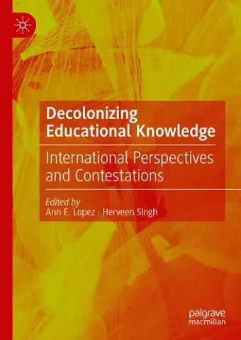 Decolonizing Educational Knowledge cover