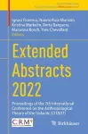 Extended Abstracts 2022 cover