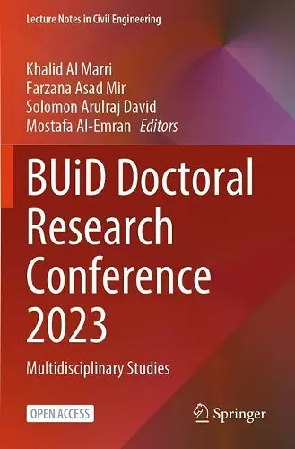 BUiD Doctoral Research Conference 2023 cover