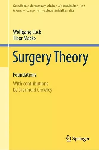 Surgery Theory cover
