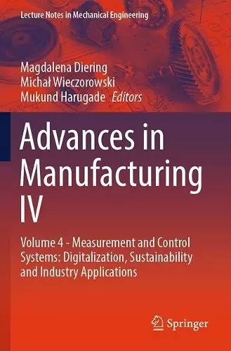 Advances in Manufacturing IV cover