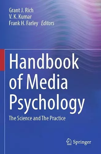 Handbook of Media Psychology cover