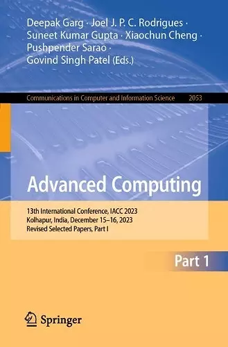 Advanced Computing cover
