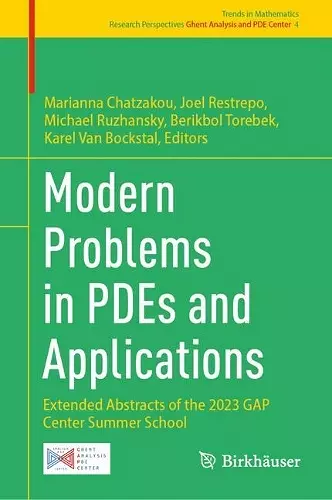 Modern Problems in PDEs and Applications cover