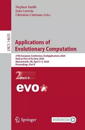 Applications of Evolutionary Computation cover