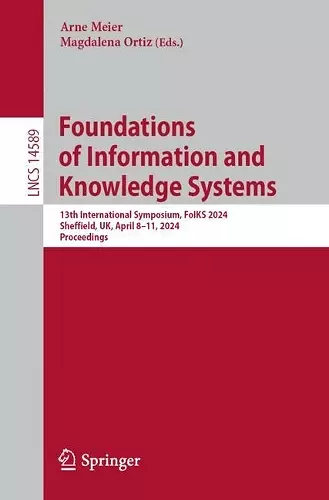 Foundations of Information and Knowledge Systems cover