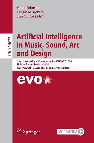 Artificial Intelligence in Music, Sound, Art and Design cover