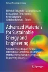 Advanced Materials for Sustainable Energy and Engineering cover
