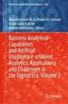 Business Analytical Capabilities and Artificial Intelligence-enabled Analytics: Applications and Challenges in the Digital Era, Volume 2 cover