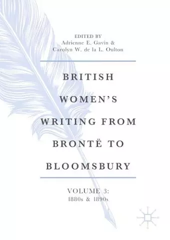 British Women’s Writing from Brontë to Bloomsbury, Volume 3 cover