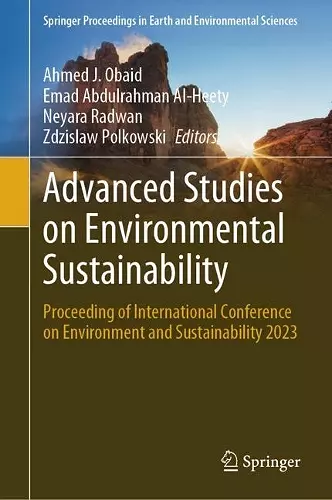 Advanced Studies on Environmental Sustainability cover