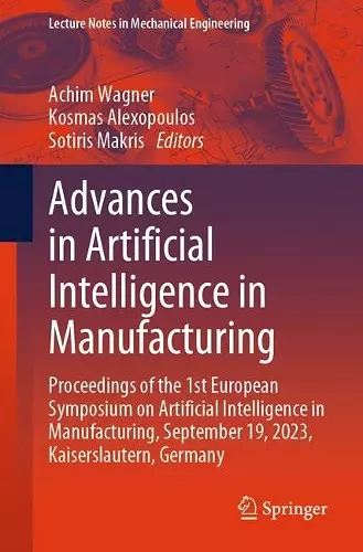 Advances in Artificial Intelligence in Manufacturing cover