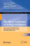 Pan-African Conference on Artificial Intelligence cover