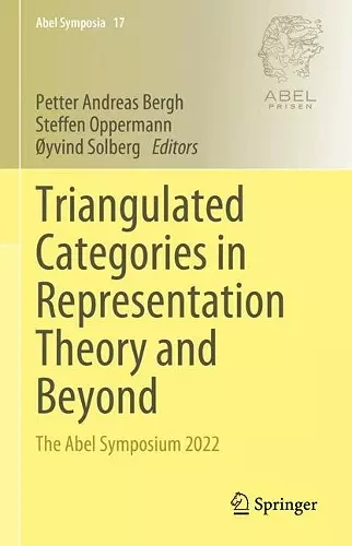 Triangulated Categories in Representation Theory and Beyond cover