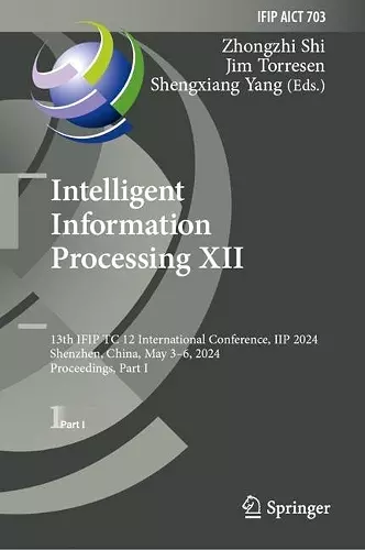 Intelligent Information Processing XII cover