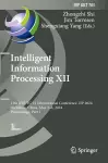 Intelligent Information Processing XII cover