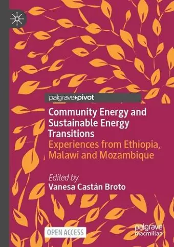 Community Energy and Sustainable Energy Transitions cover
