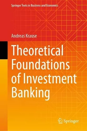 Theoretical Foundations of Investment Banking cover