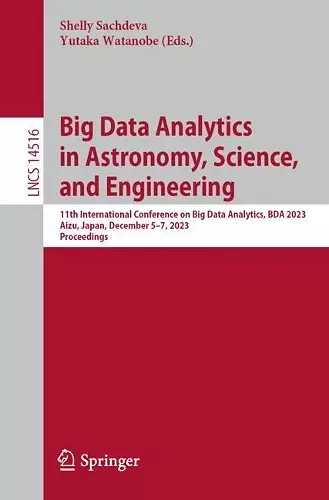 Big Data Analytics in Astronomy, Science, and Engineering cover