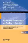 International Conference on Applied Technologies cover