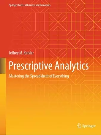 Prescriptive Analytics cover