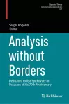 Analysis without Borders cover