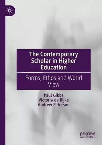 The Contemporary Scholar in Higher Education cover
