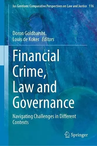 Financial Crime, Law and Governance cover