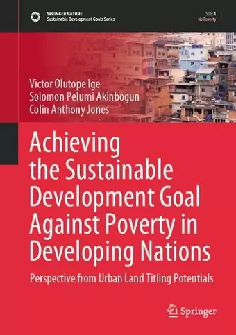 Achieving the Sustainable Development Goal Against Poverty in Developing Nations cover