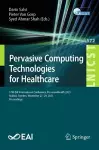 Pervasive Computing Technologies for Healthcare cover