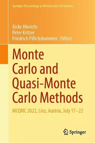 Monte Carlo and Quasi-Monte Carlo Methods cover