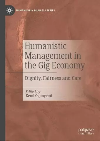 Humanistic Management in the Gig Economy cover