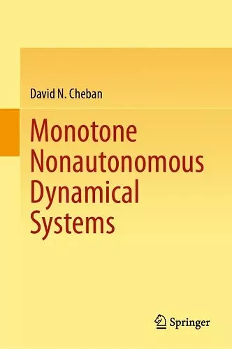 Monotone Nonautonomous Dynamical Systems cover