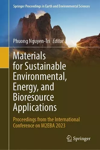 Materials for Sustainable Environmental, Energy, and Bioresource Applications cover