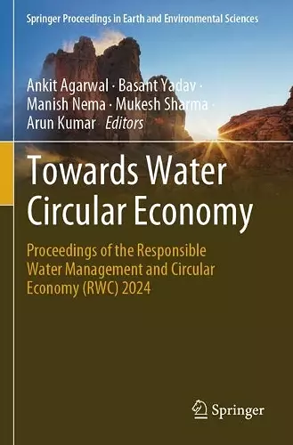 Towards Water Circular Economy cover