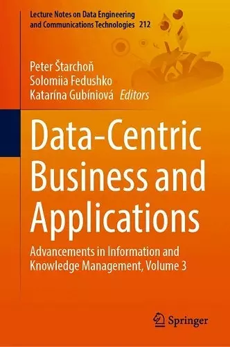 Data-Centric Business and Applications cover