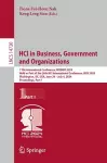 HCI in Business, Government and Organizations cover