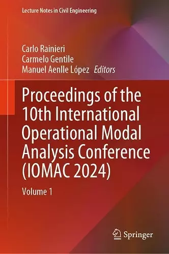 Proceedings of the 10th International Operational Modal Analysis Conference (IOMAC 2024) cover
