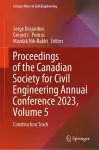 Proceedings of the Canadian Society for Civil Engineering Annual Conference 2023, Volume 5 cover