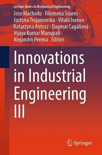 Innovations in Industrial Engineering III cover