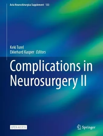 Complications in Neurosurgery II cover