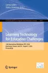 Learning Technology for Education Challenges cover