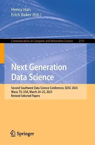 Next Generation Data Science cover