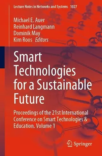 Smart Technologies for a Sustainable Future cover