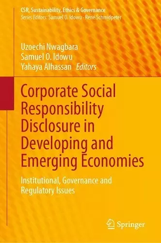 Corporate Social Responsibility Disclosure in Developing and Emerging Economies cover