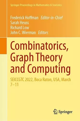Combinatorics, Graph Theory and Computing cover