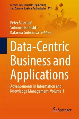 Data-Centric Business and Applications cover