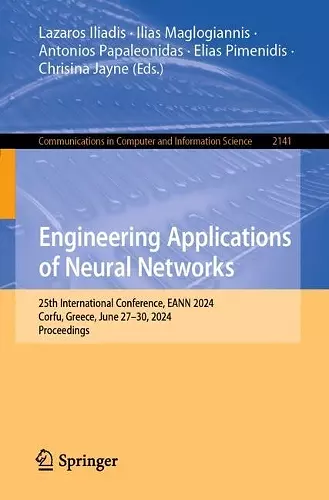 Engineering Applications of Neural Networks cover