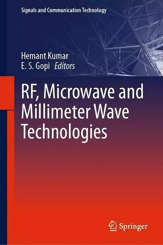 RF, Microwave and Millimeter Wave Technologies cover